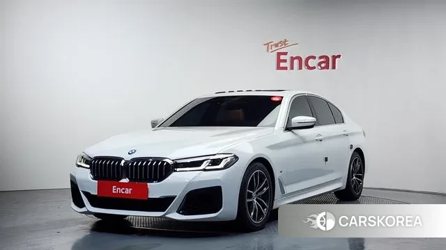 BMW 5 Series (G30) 2022 Белый из Кореи