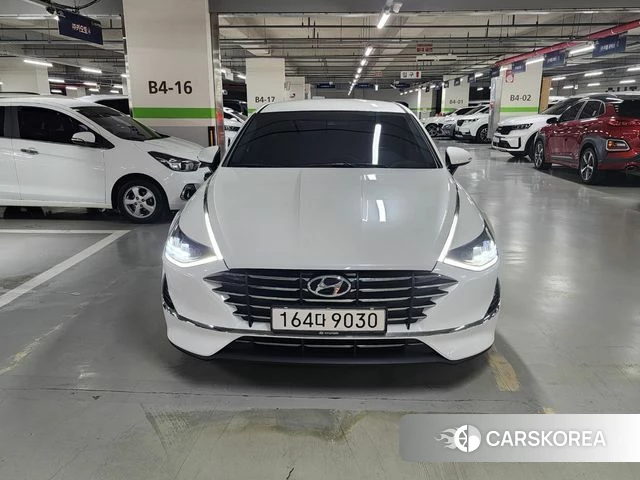 Hyundai Sonata (DN8) 2021 Белый из Кореи