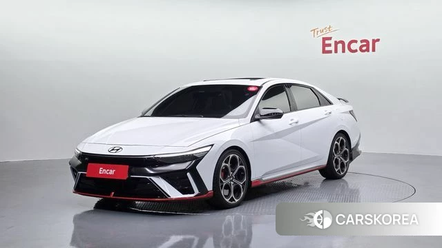 Hyundai The New Avante (CN7) 2025 Белый из Кореи