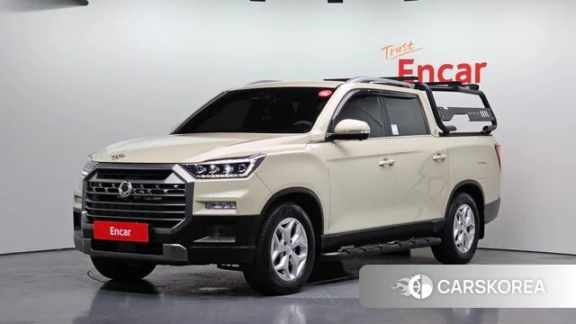 Ssangyong The New Rexton Sport 2024 Жемчужный цвет из Кореи