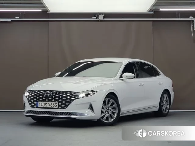 Hyundai The New Grandeur IG Hybrid 2020 Белый из Кореи