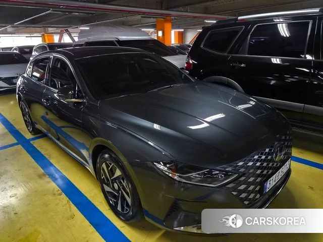 Hyundai The New Grandeur IG Hybrid 2022 Серый из Кореи