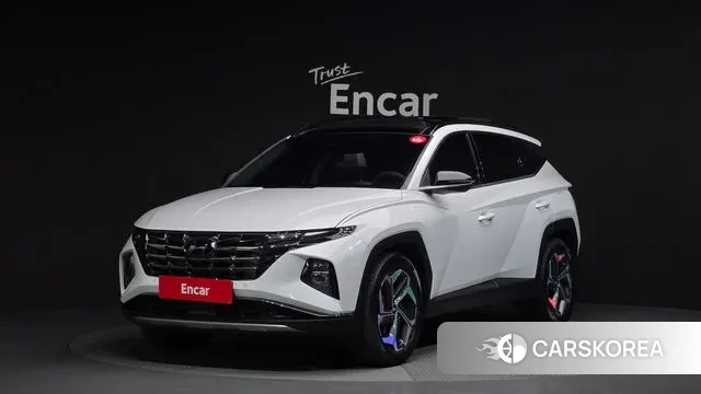 Hyundai Tucson (NX4) 2021 Белый из Кореи