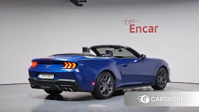 Ford Mustang 7th Generation 2024 Синий из Кореи