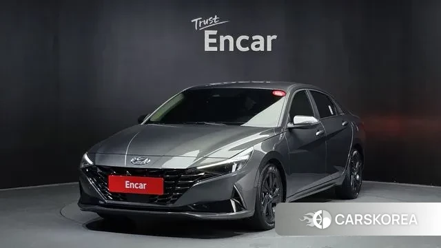 Hyundai Avante (CN7) 2022 Серый из Кореи