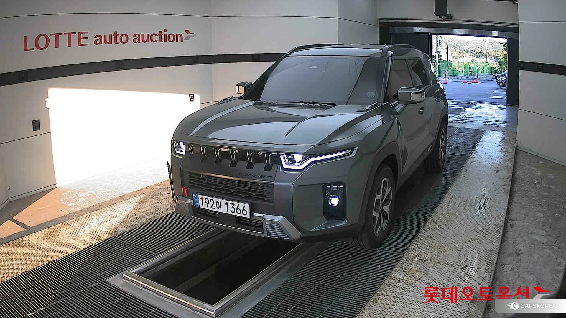 SsangYong Torres 2023 Forest Green из Кореи