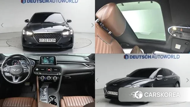 Genesis G70 2018 Серый из Кореи