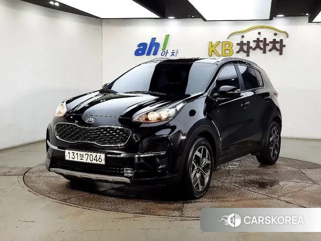 Kia Sportage The Bold 2021 Черный из Кореи