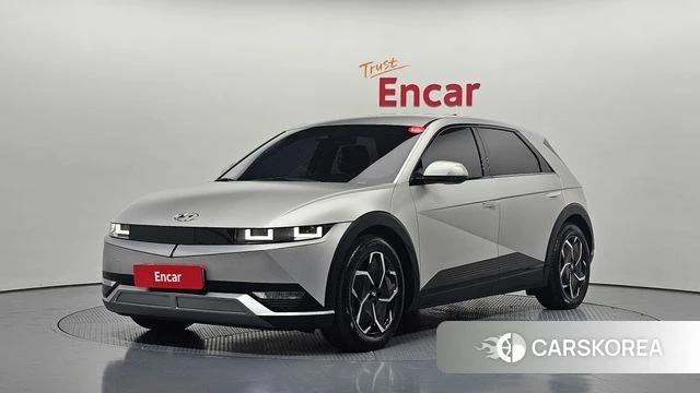 Hyundai Ionic 5 2021 Серебристо-серый из Кореи