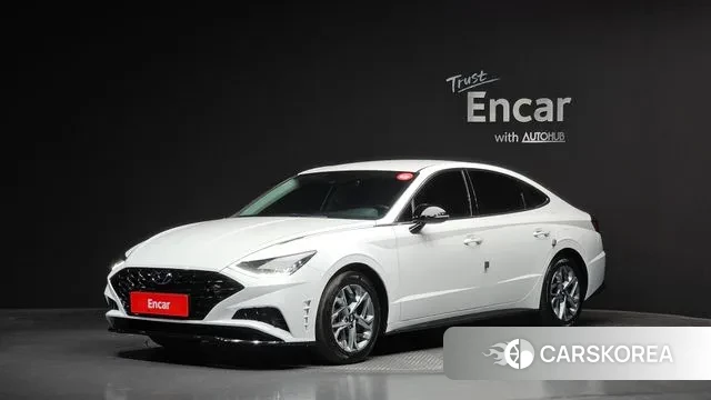 Hyundai Sonata (DN8) 2022 Белый из Кореи