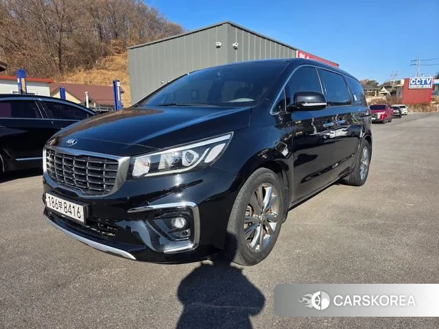 Kia The New Carnival 2019 Черный из Кореи