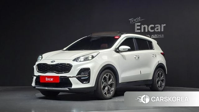 Kia Sportage The Bold 2019 Белый из Кореи