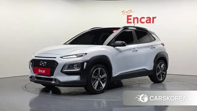 Hyundai Kona 2018 Белый из Кореи