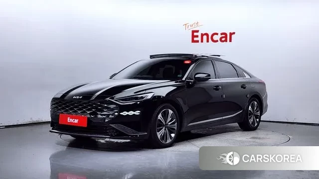 Kia K8 Hybrid 2021 Черный из Кореи