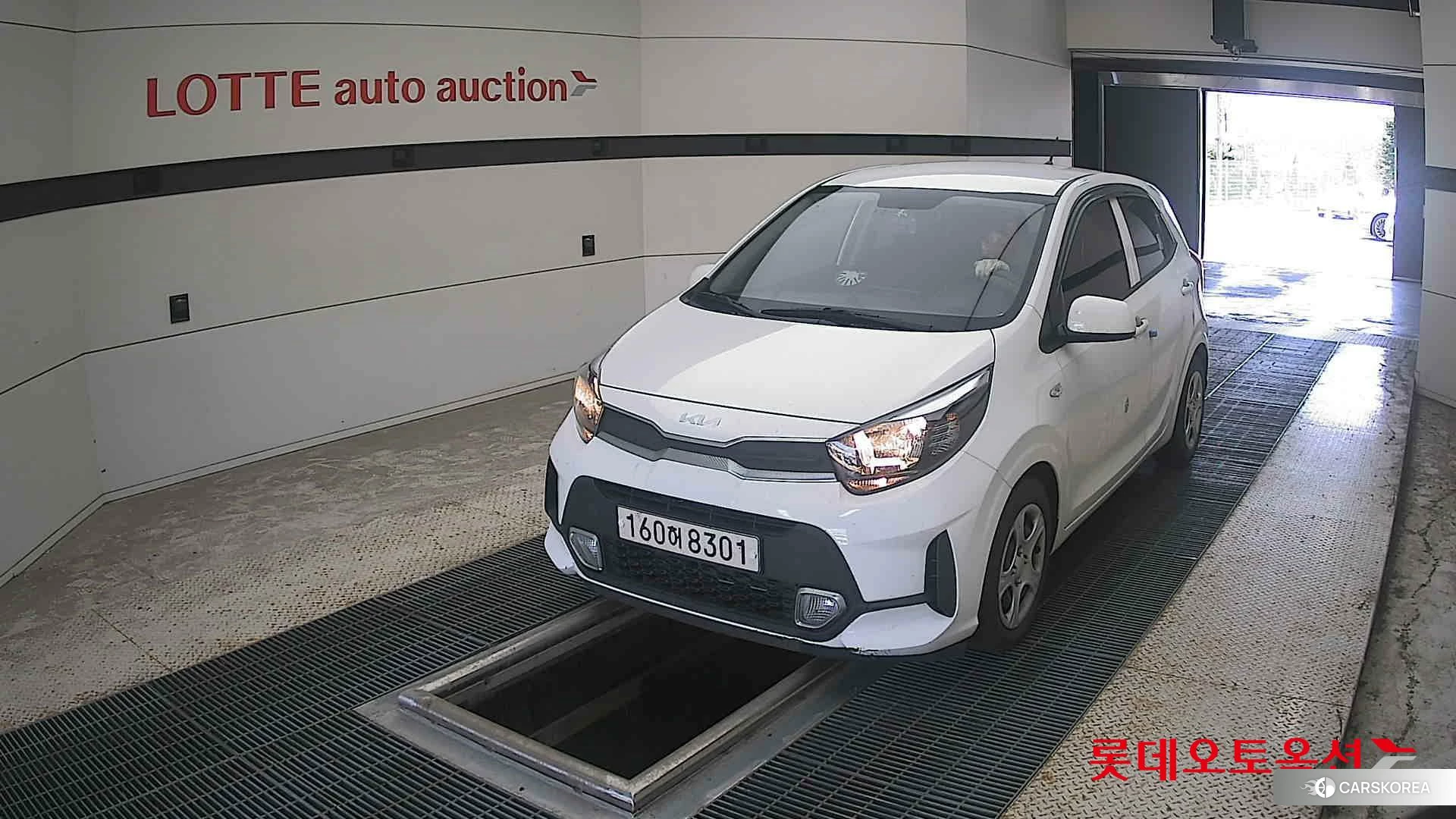 Kia Morning 2022 Clear White из Кореи