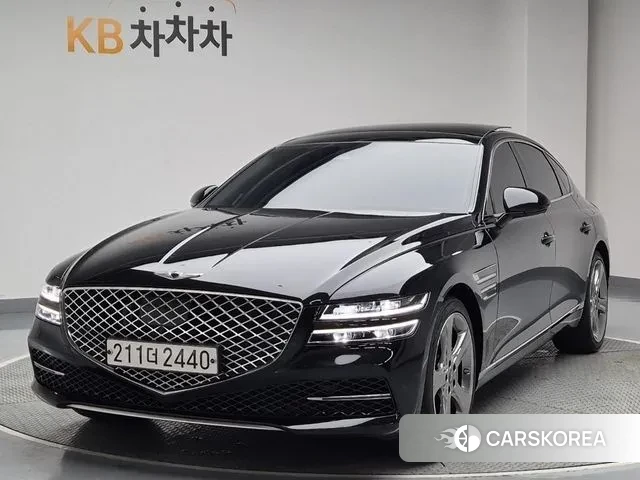 Genesis G80 (RG3) 2020 Черный из Кореи