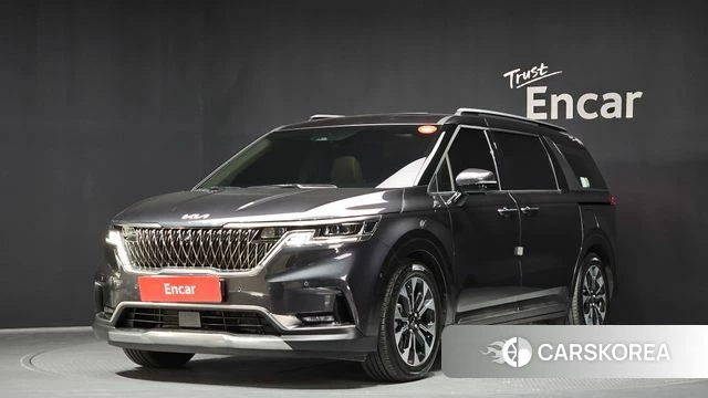 Kia Carnival 4th generation 2022 Серый из Кореи