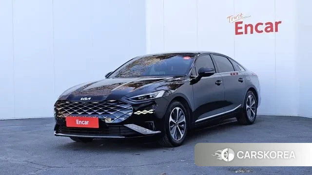 Kia K8 Hybrid 2021 Черный из Кореи