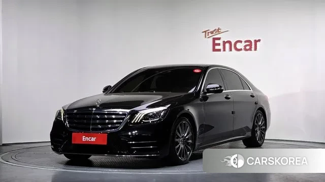 Mercedes-Benz S-Class W222 2018 Черный из Кореи