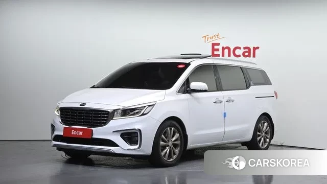 Kia The New Carnival 2019 Белый из Кореи