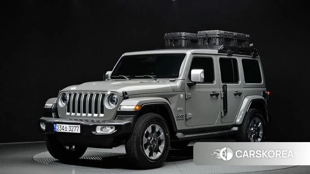 Jeep Wrangler (JL) 2023 Серебристо-серый из Кореи