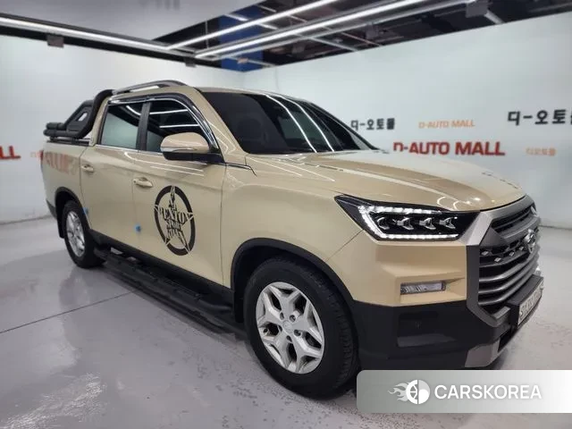 Ssangyong The New Rexton Sport 2023 Жемчужный цвет из Кореи