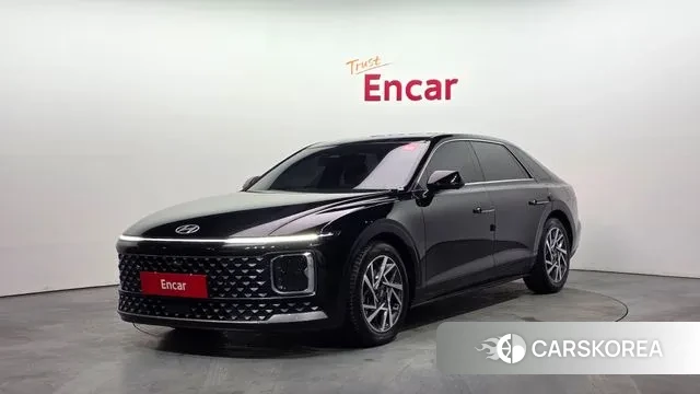 Hyundai Grandeur (GN7) 2023 Черный из Кореи