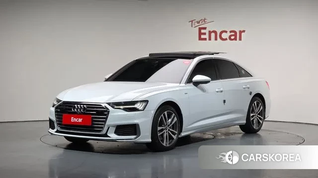 Audi A6 (C8) 2023 Белый из Кореи