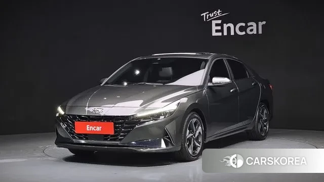 Hyundai Avante (CN7) 2021 Серый из Кореи