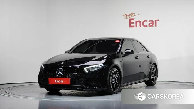 Mercedes-Benz A-Class W177 2022 Черный из Кореи