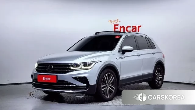 Volkswagen Tiguan second Generation 2023 Серебряный из Кореи