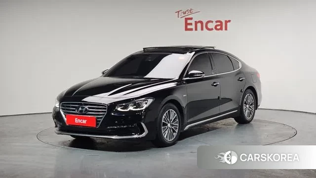 Hyundai Grandeur IG Hybrid 2018 Черный из Кореи