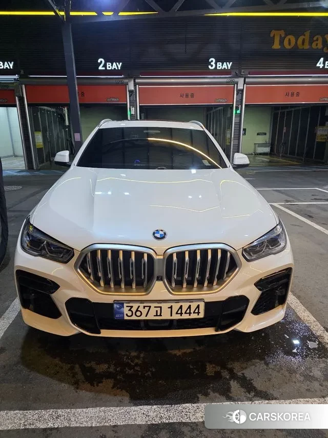 BMW X6 (G06) 2023 Белый из Кореи