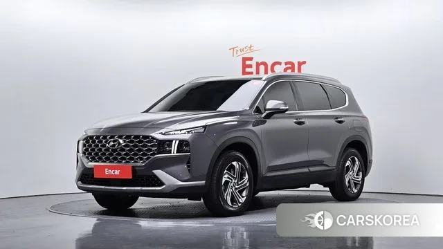Hyundai The New Santa Fe 2022 Серый из Кореи