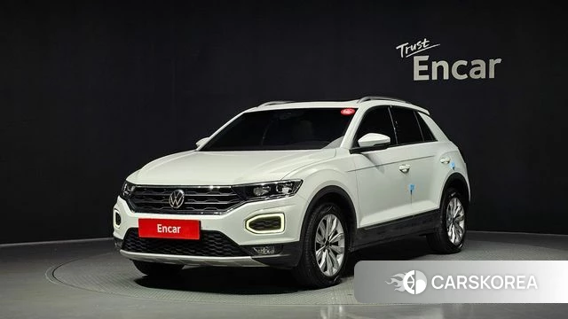 Volkswagen T-Roc 2021 Белый из Кореи