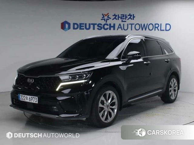 Kia Sorento 4th Generation 2021 Черный из Кореи