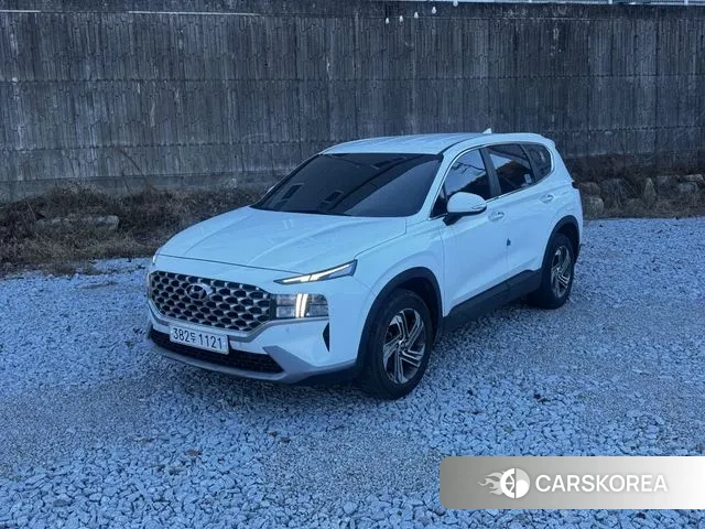 Hyundai The New Santa Fe 2021 Белый из Кореи