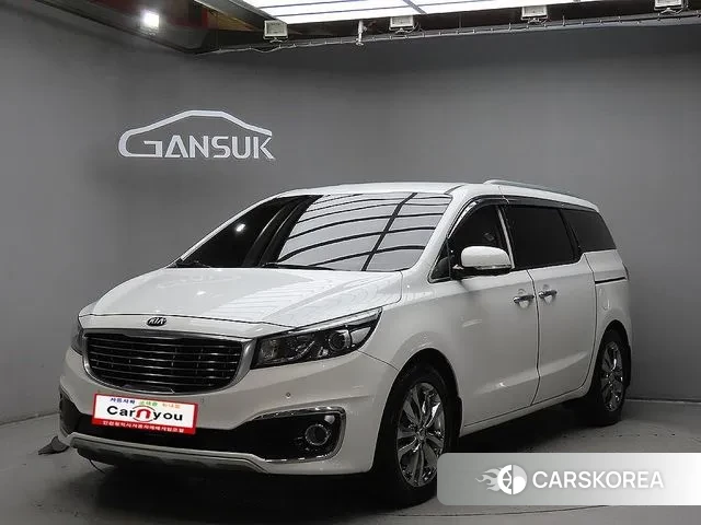 Kia All New Carnival 2018 Белый из Кореи