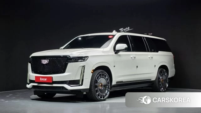 Cadillac Escalade 5th Generation 2021 Белый из Кореи