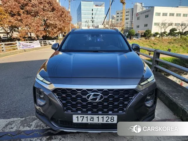 Hyundai Santa Fe TM 2019 Серый из Кореи