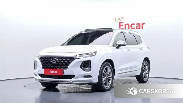 Hyundai Santa Fe TM 2018 Белый из Кореи