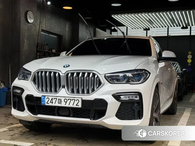 BMW X6 (G06) 2021 Белый из Кореи