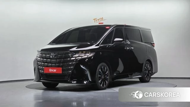 Toyota Alphard 4th Generation 2025 Черный из Кореи