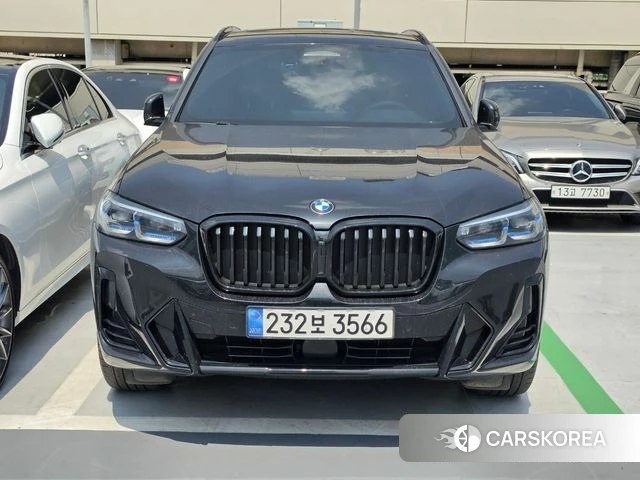 BMW X3 (G01) 2022 Черный из Кореи