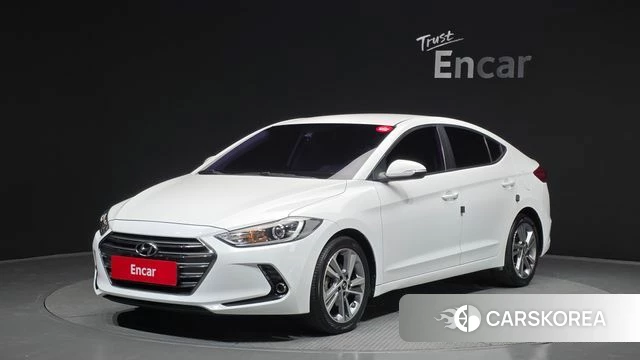 Hyundai Avante AD 2018 Белый из Кореи
