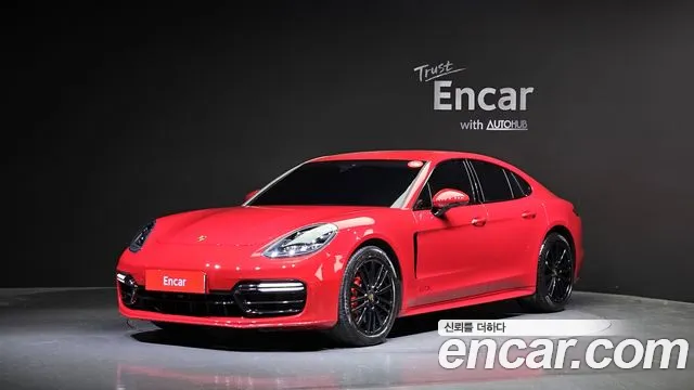Porsche Panamera (971) 2019 Красный из Кореи