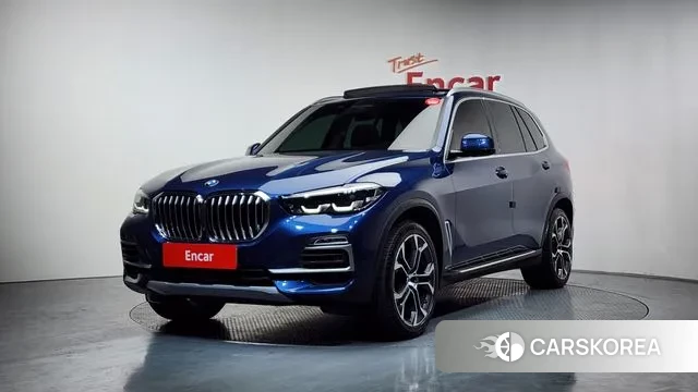 BMW X5 (G05) 2021 Синий из Кореи