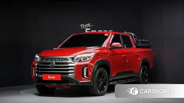 Ssangyong The New Rexton Sports Cannes 2021 Красный из Кореи