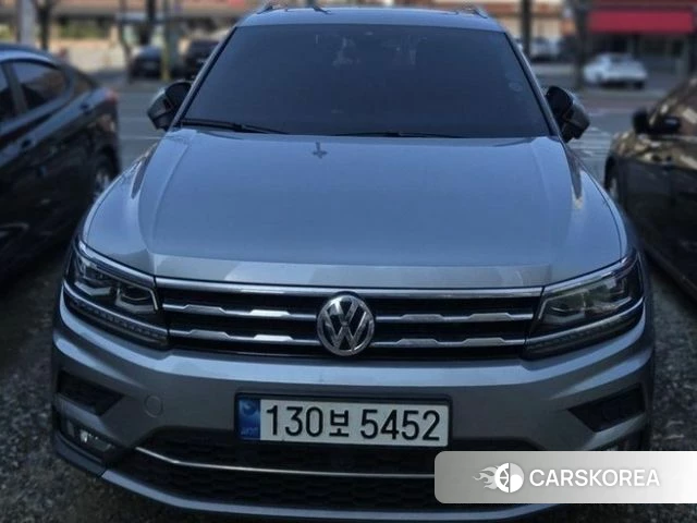 Volkswagen Tiguan Allspace 2020 Серый из Кореи