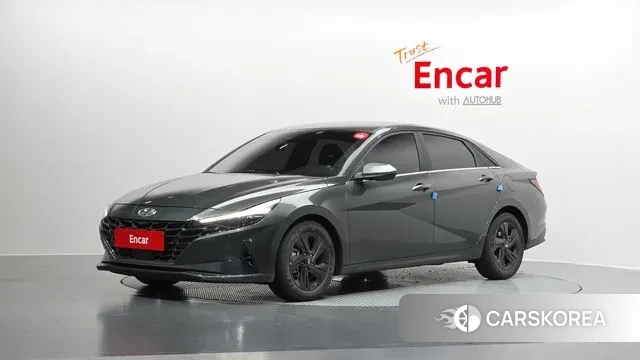 Hyundai Avante (CN7) 2021 Серый из Кореи